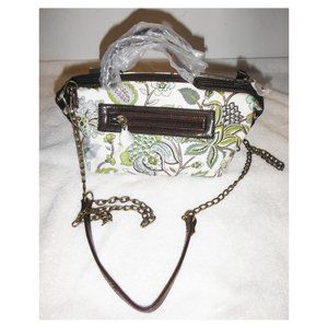 Gigi Green Paisley crossbody purse